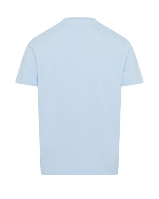Versace Kurzarm-T-Shirt mit Logo in Blue für Herren