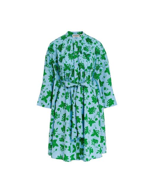 Essentiel Antwerp Green Facie Dress