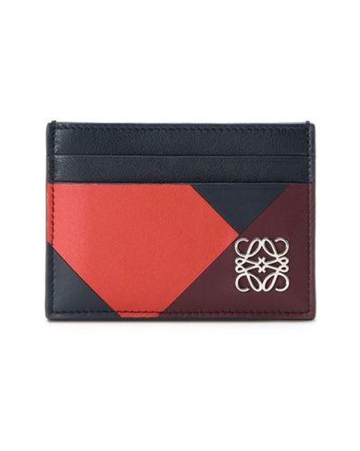 Loewe Red Grafischer Kartenhalter Anagram