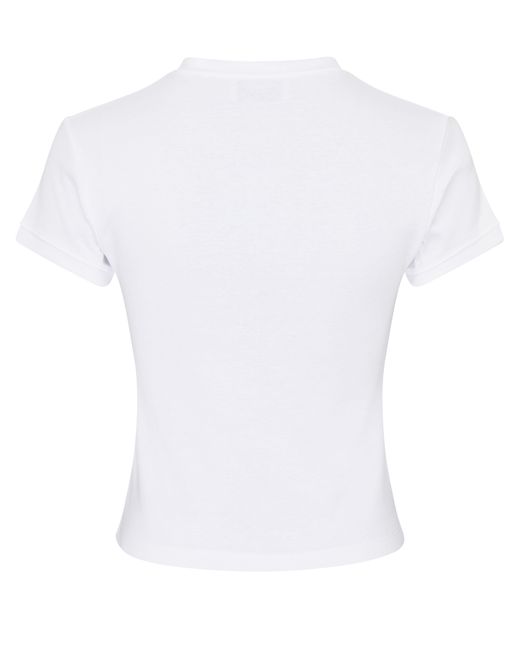 Coperni White V-Neck T-Shirt