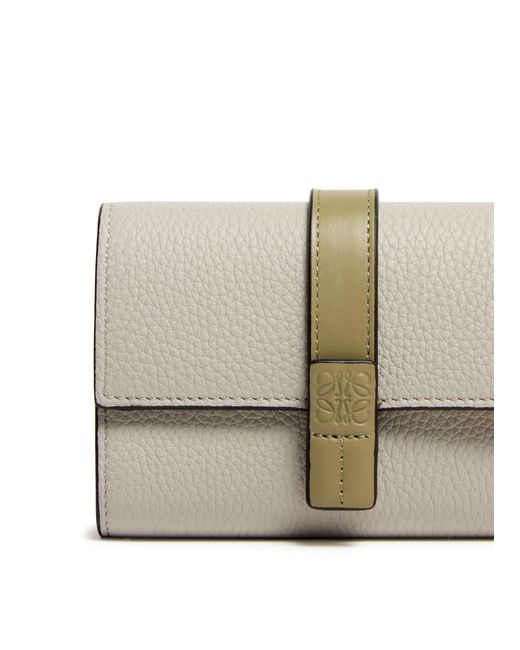 Loewe Natural Small Soft Calf Leather Upright Wallet