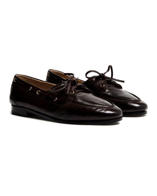 Bally Black Loafer Plume