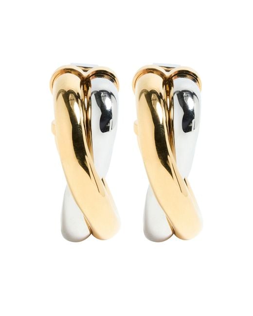 Jacquemus Metallic The Doppio Earrings