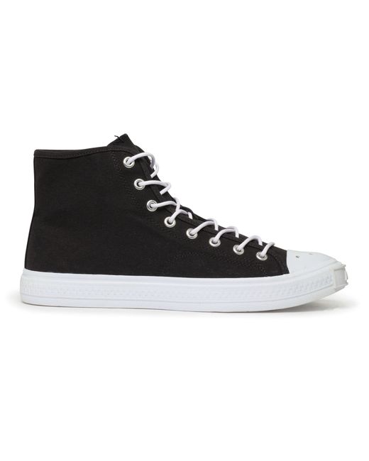 Acne Black Ballow High Tag Sneakers for men