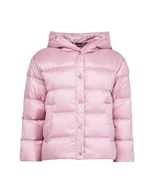 Max Mara Pink Seigo Puffer Jacket