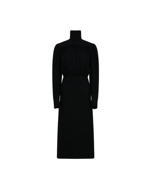 Sportmax Black Modane Long Dress