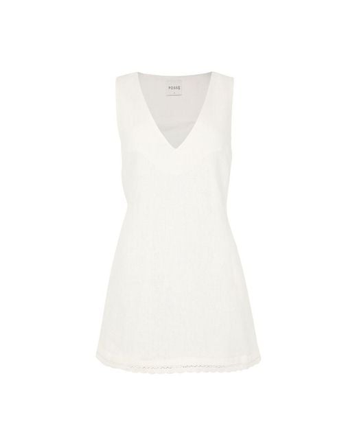 Mini Robe Effi Posse en coloris White