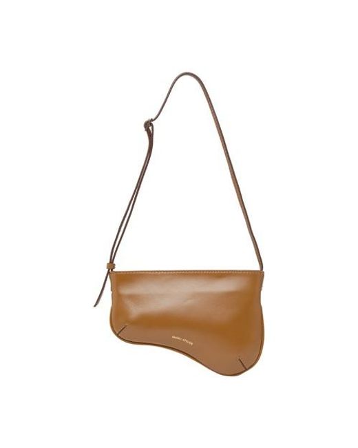 MANU Atelier Mini Curve Shoulder Bag in Brown Lyst Canada
