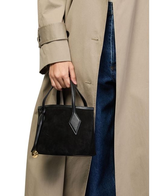 Liffner Black Micro-Cabas-Tasche Sprout