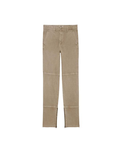 Zadig & Voltaire Natural Pocky Trousers for men