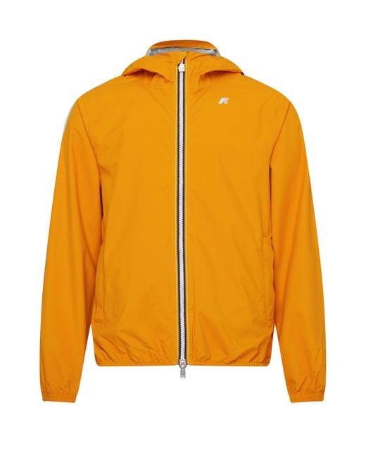K-Way Orange Jack Eco Stretch Dot V Jacket for men
