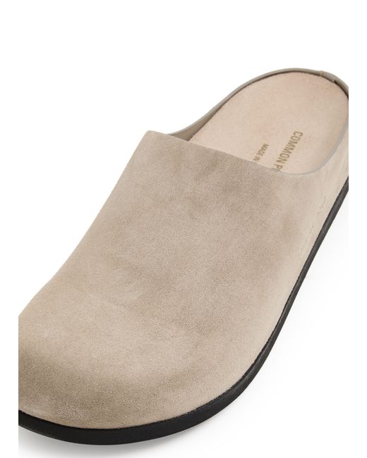Common Projects Clog-Sneaker Aus Wildleder in Brown für Herren