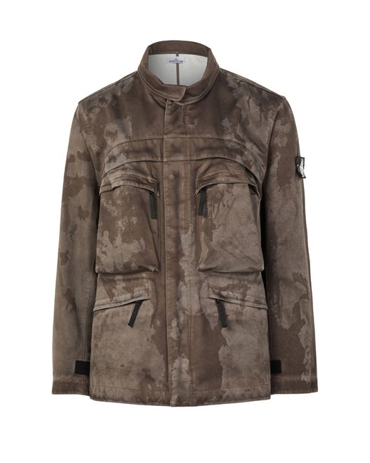Stone Island Fieldjacket in Brown für Herren
