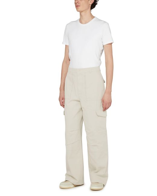 Acne Natural Cargo Pants for men
