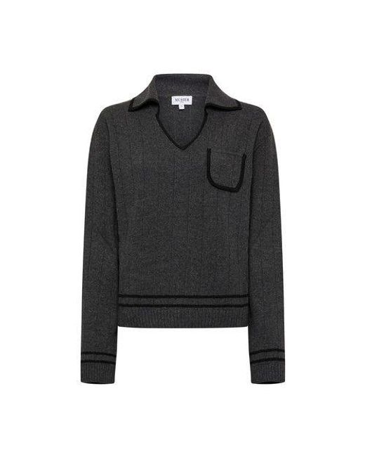 Musier Paris Adrien Sweater in Black | Lyst