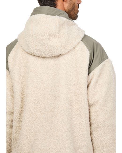 Canada Goose Green Alberni Reversible Fleece Aviator Jacket for men