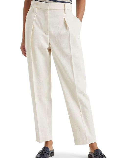 Pantalon Slouchy Brunello Cucinelli en coloris White