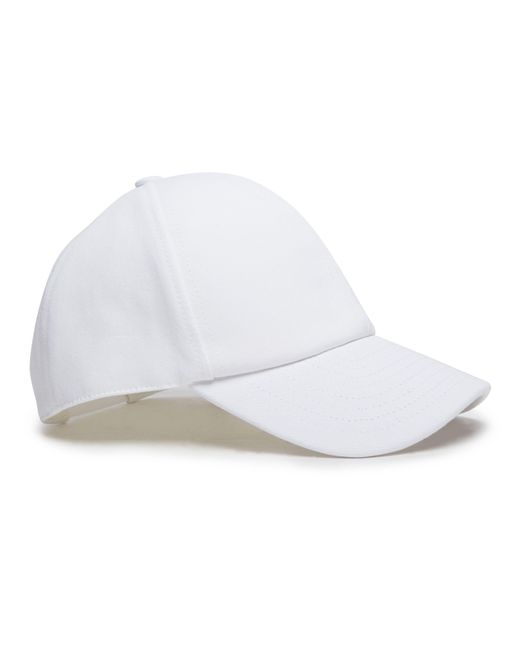 Courreges White Signature Cap for men