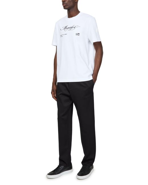 Moncler Black Jogging Pants for men