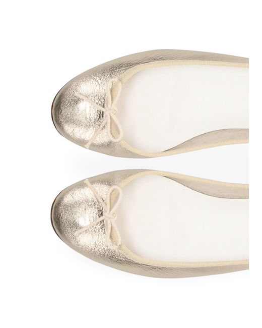 Repetto White Cendrillon Ballet Flats
