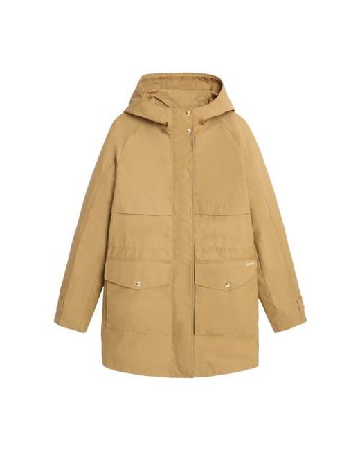 Woolrich Natural Conway Waxed Cotton 2in1 Parka