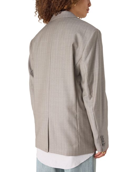 Acne Gray Suit Jacket