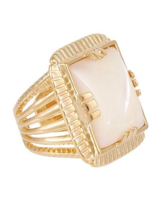 Gas Bijoux Arty Ring Gold in Metallic | Lyst