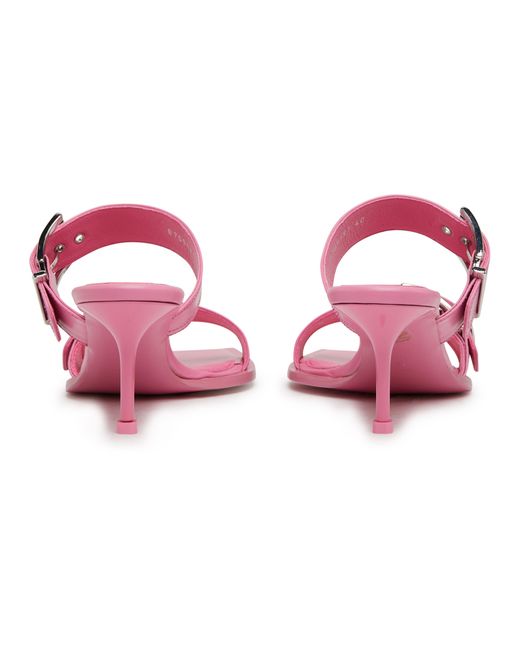 Alexander McQueen Pink Heel Sandals