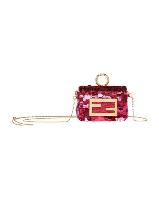 Fendi Monster Eyes Fur Key Ring and Bag Charm in Nylon and Leather in  United States