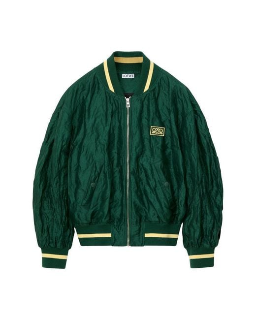 Loewe Green Bomber Jacket