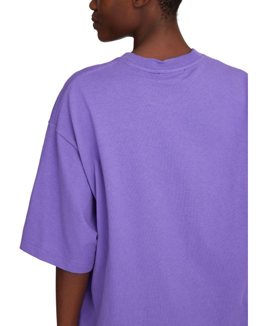 Acne Purple T-shirt Exford Inflate