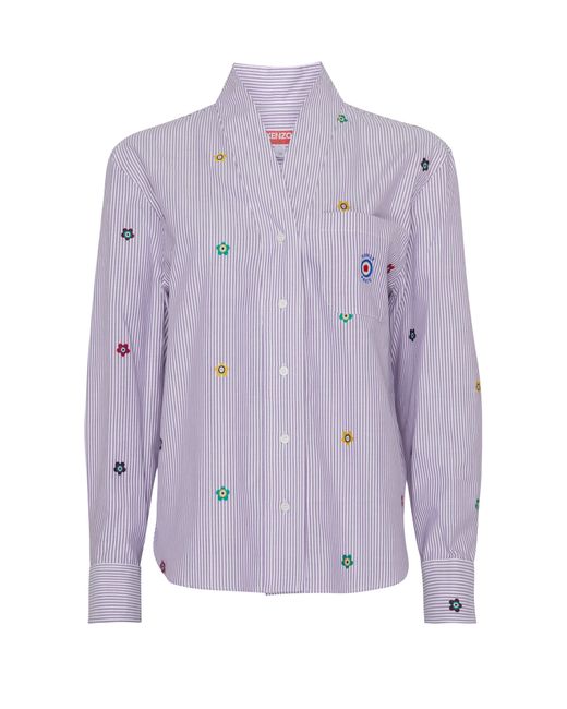 KENZO Purple Target Shirt