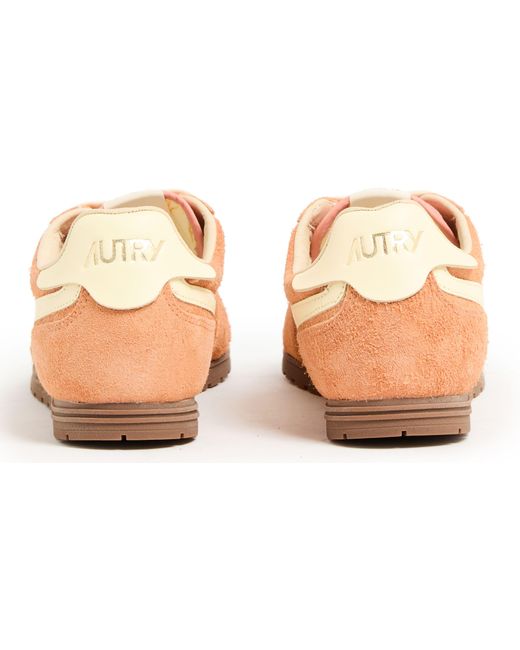 Autry Pink Windspin Low Sneakers for men