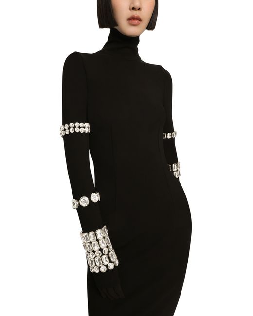Dolce & Gabbana Black Kim Calf-length Dress