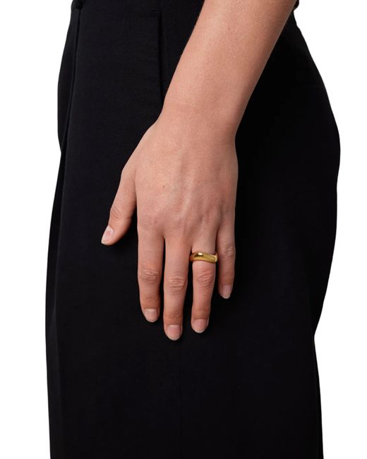 Bague Ivalo LIE STUDIO en coloris Metallic