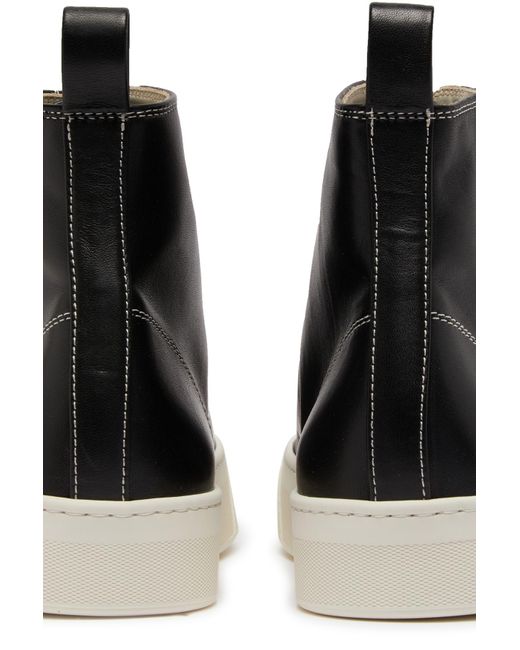 Common Projects Black Tounament High-top Sneakers for men