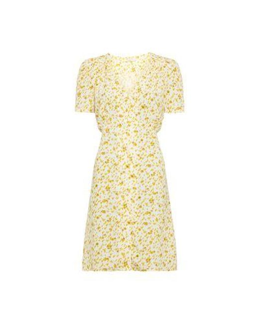 Sessun Yellow Claudia Short Dress