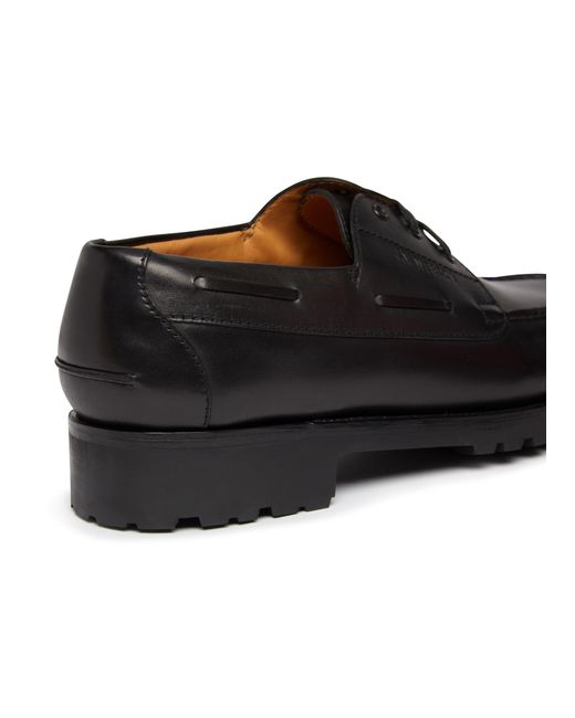 J.M. Weston Black Deck Derbies for men