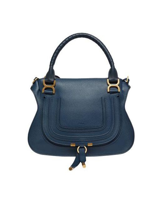 Chloé Blue Marcie Handbag