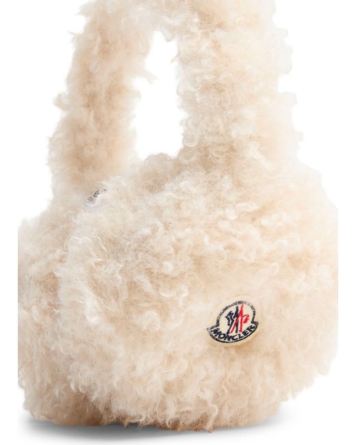 Moncler White Earmuffs