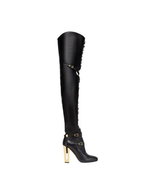 Fendi Black Delfina Over-the-knee Boots