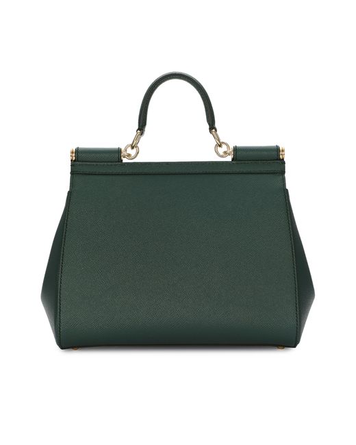 Dolce & Gabbana Green Handtasche Sicily Medium
