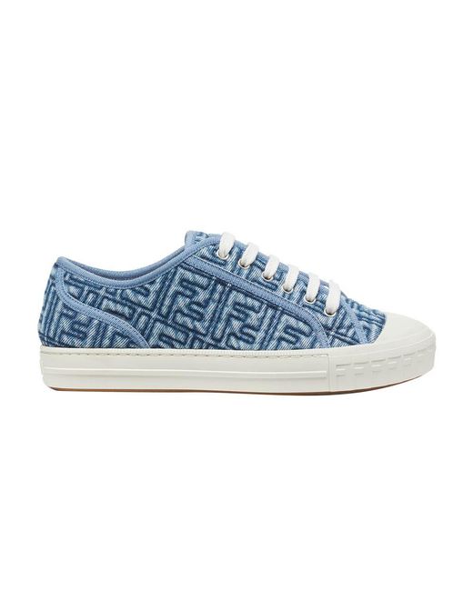 Fendi Blue Sneakers Domino