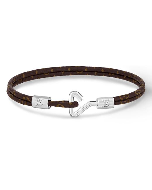 Bracelet LV Pin Louis Vuitton pour homme en coloris Black