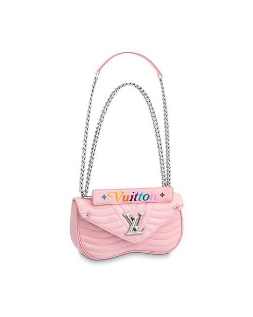 Louis Vuitton Pink New Wave Chain Bag Mm