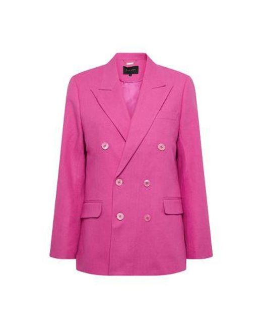 Magali Pascali Pink Florentine Blazer