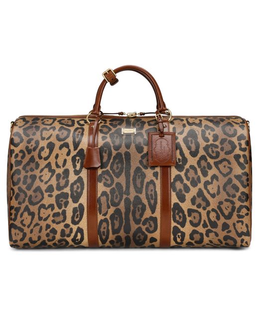Dolce & Gabbana Brown Medium Travel Bag