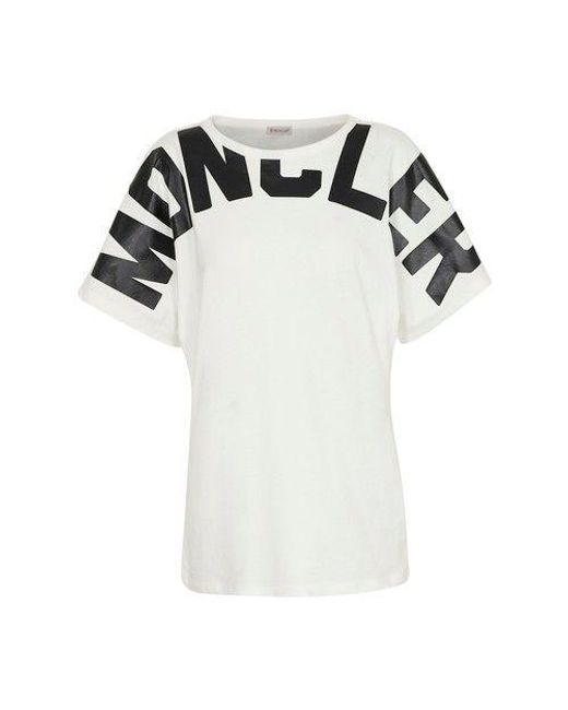 Moncler 'Large Logo' T-Shirt Black