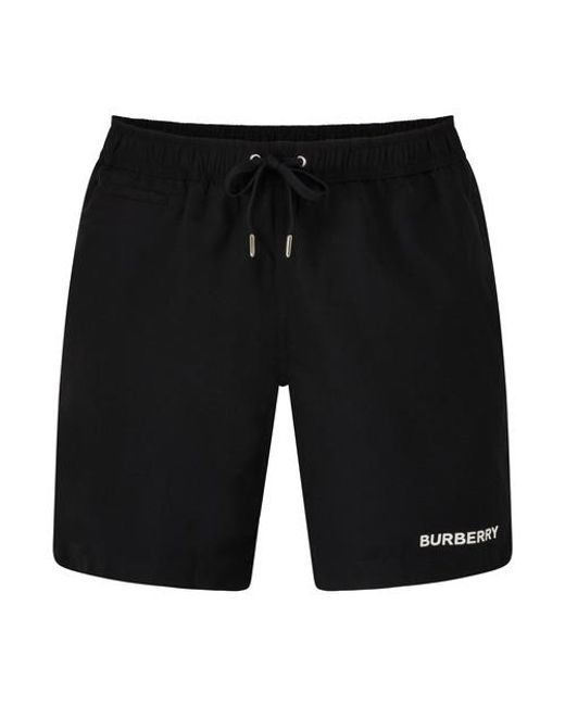 Burberry Black Swim Shorts for men