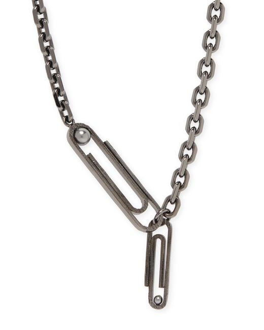 OFF-WHITE c/o VIRGIL ABLOH™ Paper clip necklace